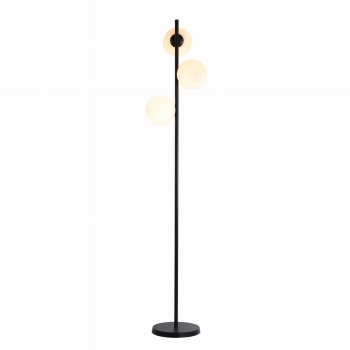 DORADO stojaca lampa čierna 3x40W E14 Light Prestige
