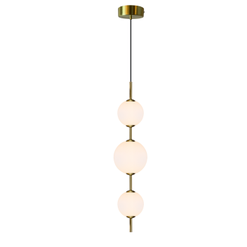 DORADO zlatá 3x10W E14 závesná lampa Svetlo Prestige