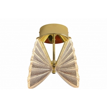 Nástenné svietidlo MARIPOSA gold 2xLED Light Prestige