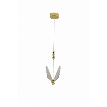 MARIPOSA zlatá 2xLED závesná lampa Light Prestige