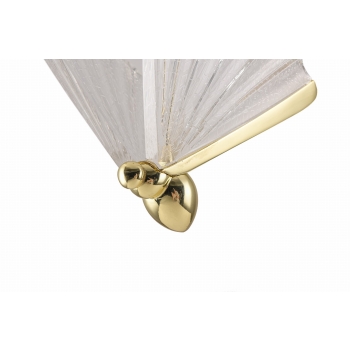 MARIPOSA zlatá 2xLED závesná lampa Light Prestige