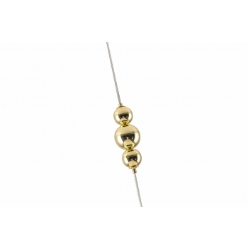 MARIPOSA zlatá 2xLED závesná lampa Light Prestige