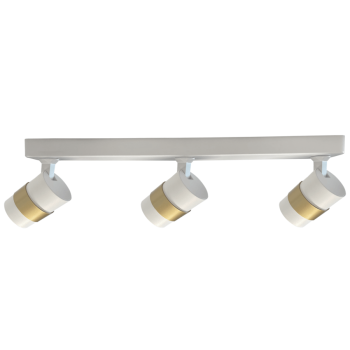 ANILLO biela 3x50W GU10 stropná lampa Light Prestige