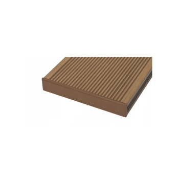 Zaslepovacia zátka pre terasové a balkónové kompozitné paluby, teak - 12 ks.