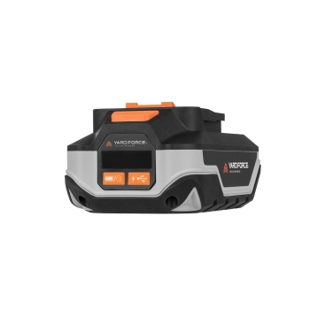 20 V, 4,0 Ah Li-Ion batéria, funkcia bezdrôtového nabíjania, LED indikátor, baterka, USB