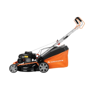 Kosačka na trávu s motorom, 3 v 1, 46 cm, 4,0 hp, 55 l zberný kôš, oceľový kryt