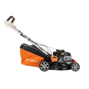 Kosačka na trávu s motorom, 3 v 1, 46 cm, 4,0 hp, 55 l zberný kôš, oceľový kryt