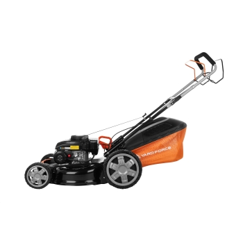 Kosačka na trávu s motorom, 4 v 1, 51 cm, 4,5 hp, 65 l zberný kôš, oceľový kryt