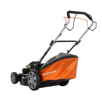 Kosačka na trávu s motorom, 4 v 1, 51 cm, 4,5 hp, 65 l zberný kôš, oceľový kryt