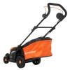 Akumulátorová kosačka 2x20 V, 2x2,5 Ah, 34 cm, 35 l nádoba na trávu