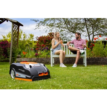Robot na kosenie NX, plocha do 600 m2, ultrazvuk, wifi, aplikácia, lesk.