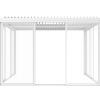 Pergola Tarasowa Luxe 3x3m - Kolor Biały